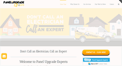 Desktop Screenshot of panelupgradeexperts.com